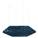 Blue Smooth Marble Accent Cloud