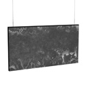 Charcoal Smooth Marble Baffle