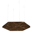 Deep Brown Marble Accent Cloud