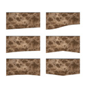 Emperador Chocolate Marble Accent Baffle