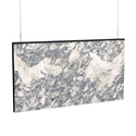 Grey Pavonazzetto Marble Baffle