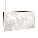 Light Aged Painted Concrete Baffle