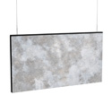 Medium Aged Painted Concrete Baffle