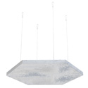 Painted Speckled Stone Accent Cloud