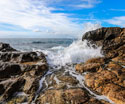 Tropical Landscapes Wave Crash