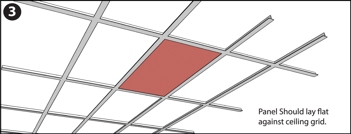 How To Install Direct Mount Ceiling Tiles Audimute