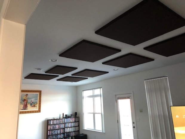 Home Soundproofing Audimute, Ceiling Sound Insulation Panels