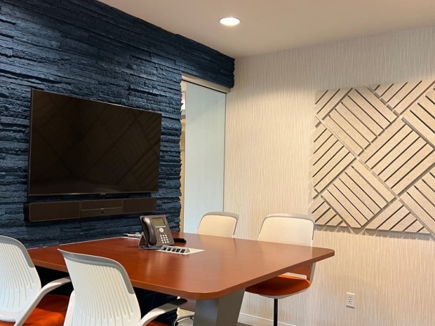 Acoustic Accent Walls